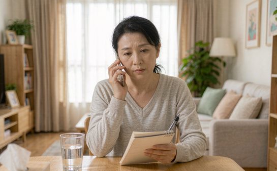 家长带孩子到校区了解高三课程