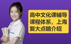 高中文化课辅导课程体系，上海复大点睛介绍