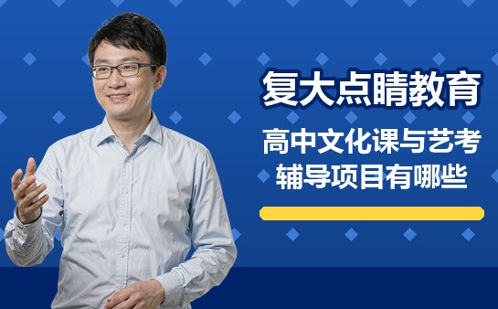 上海复大点睛高中文化课与艺考辅导项目有哪些