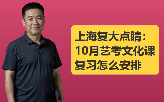 艺考生兼顾专业课与文化课